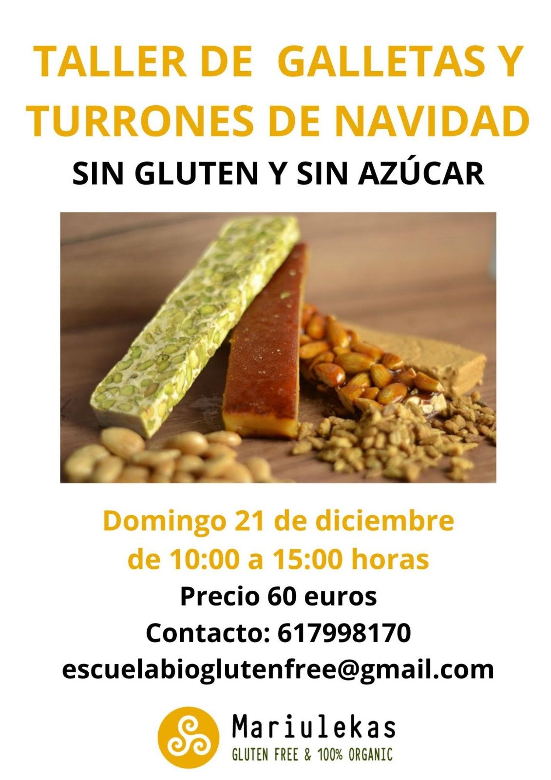 taller de galletas y turrones